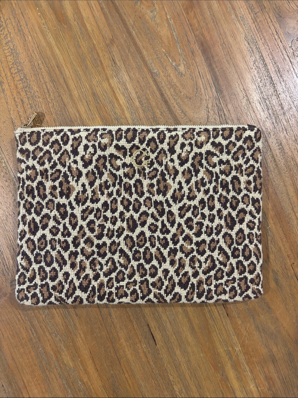 C Wonder Leopard Clutch Bag